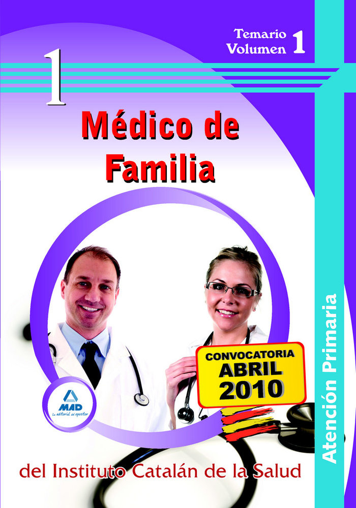 Medico de familia de atencion primaria del instituto catalan