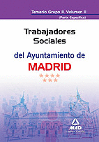Trabajadores sociales del ayuntamiento de madrid. temario gr