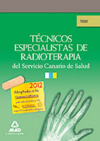 Tecnicos especialistas de radioterapia del servicio canario