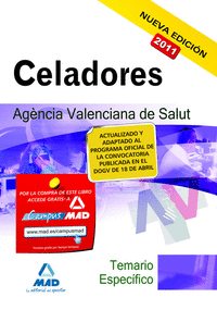 Celadores, agencia valenciana de salud. temario de la parte