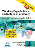 Tecnicos especialistas de anatomia patologica de la agencia
