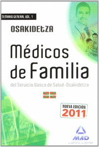 Medicos de familia (facultativos medicos y tecnicos), servic