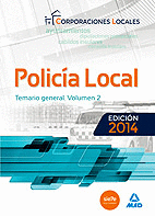 Policia local. temario general volumen 2