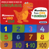 Aprendo los numeros en ingles con dinosaurios