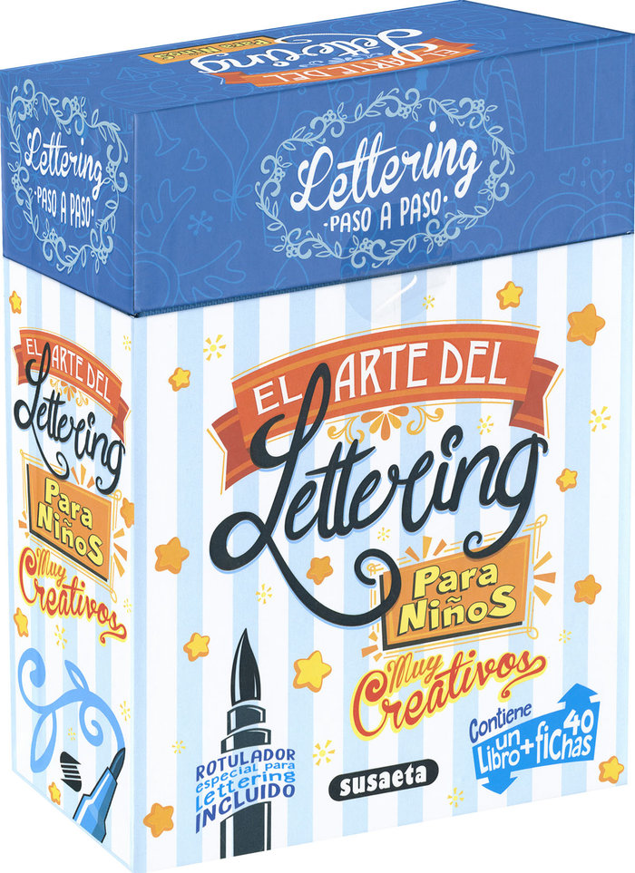 El arte del lettering para niños muy creativos - Librería Kolima