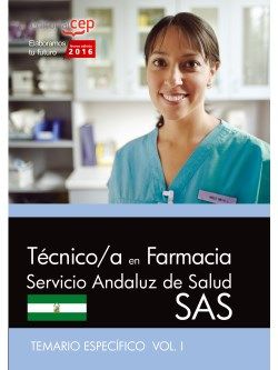 Tecnico/a en farmacia. servicio andaluz de salud (sas). tema