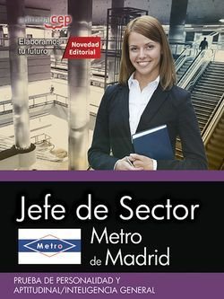 Metro de madrid jefe de sector prueba personalidad y a