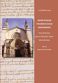 Novum speculum titulorum ecclesiae barchinonensis vol 2