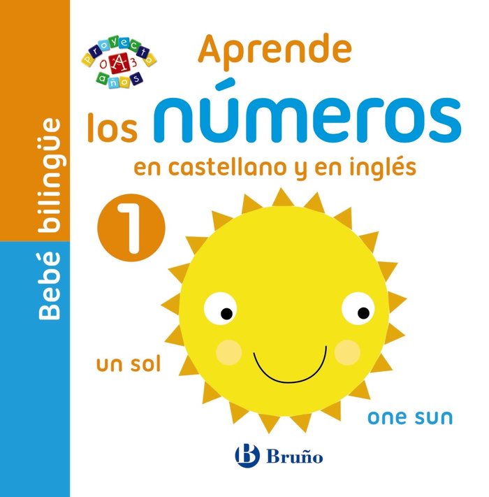 Bebe Bilingue Aprende Los Numeros En Castellano Y En Ingles Libreria Rayuela