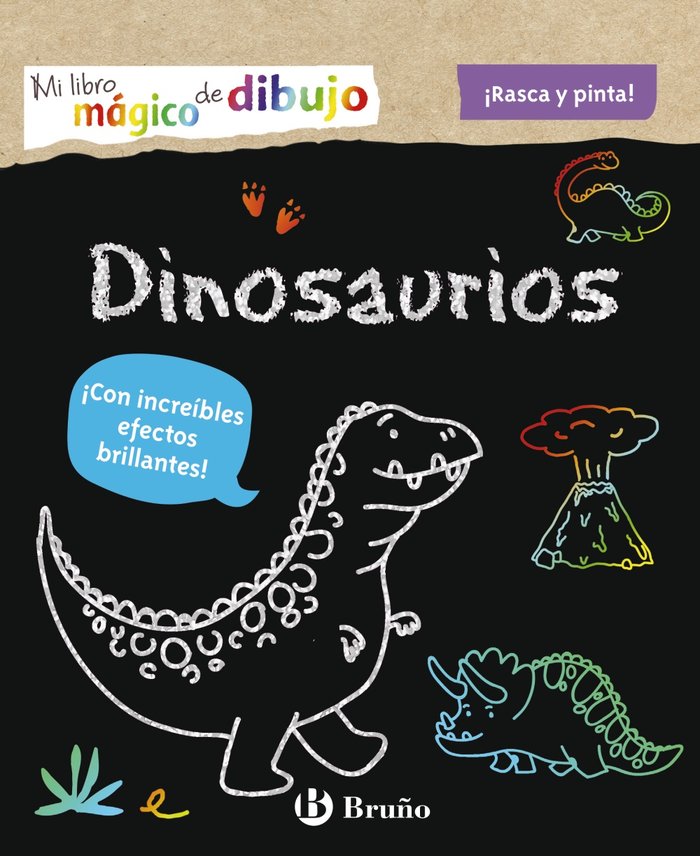 Separar Bloquear cristiano Mi libro magico de dibujo dinosaurios - Las Flores Librería-Papelería