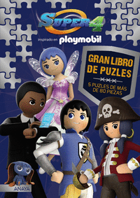 Super 4 gran libro de puzles playmobil