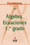 C10:Álgebra. Ecuaciones 1er.grado