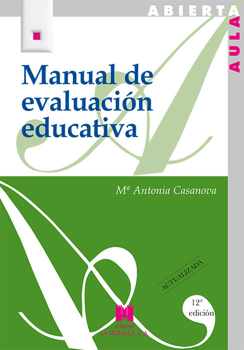 Manual de evaluacion educativa.(aula abierta)