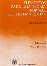 Elementos para una teoria formal del sistema social (una ori