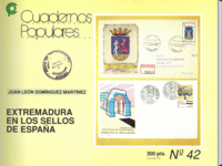 Extremadura en los sellos de españa