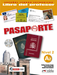 Pasaporte 2 (A2) - libro del profesor + CD audio