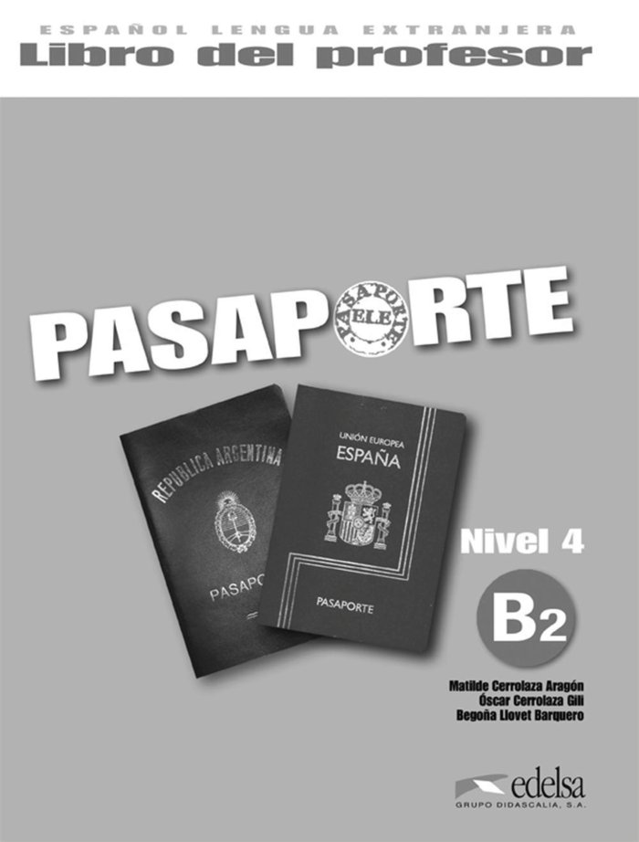 Pasaporte 4 (B2) - libro del profesor