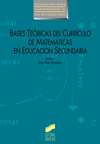 Bases teóricas del currículo de matemáticas en Educación Secundaria