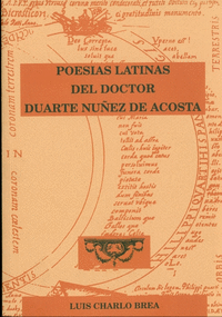 Poes¡a latinas del Doctor Duarte Núñez de Acosta