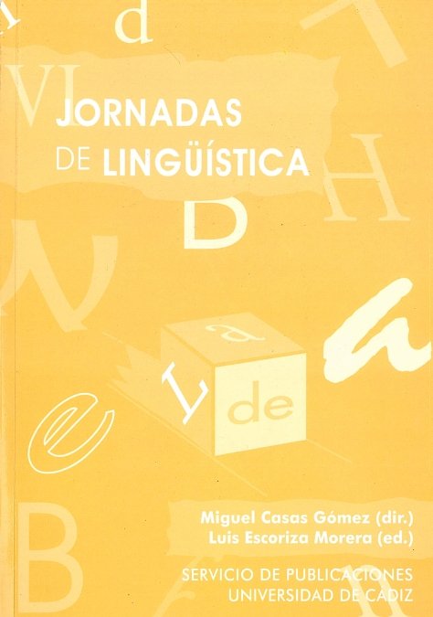 Jornadas de lingü¡stica, VI - Librería Amarilla