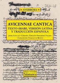 Avicennae cantica texto arabe, version latina y traduccion españo