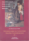 Estudios sobre el catolicismo español contemporáneo IV