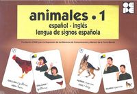 Animales 1 español ingles lengua de signos española
