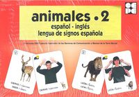 Animales 2 español ingles lengua de signos español