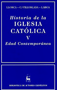 Historia de la Iglesia católica. V: Edad Contemporánea