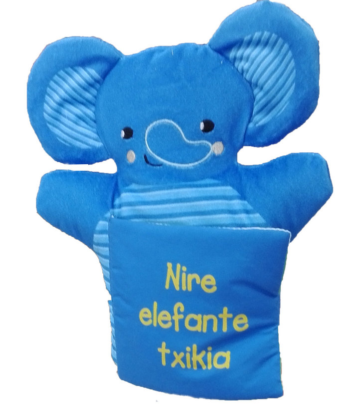 Nire elefante txikia (libro marioneta mi pequeño elefante)