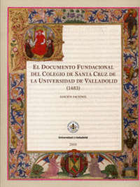 Documento fundacional del colegio de santa cruz (1483), el - facsimil