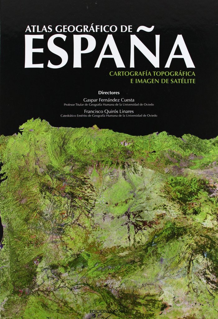 Atlas geografico españa i cartografia topografica e imagen