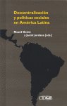 Descentralizacion politicas sociales en america latina