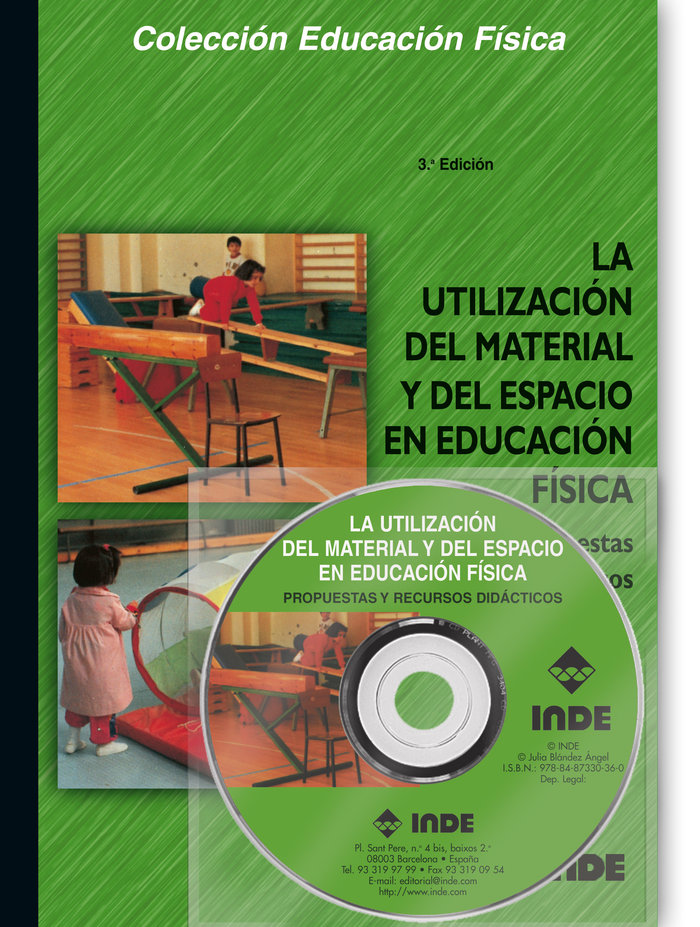 La utilización del material y del espacio en Educación Física (libro + DVD)