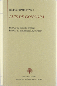 Luis de gongora (tomo i)