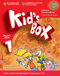 Kid's Box Level 1 Pupil's Book with My Home Booklet Updated English for Spanish Speakers 2nd Edition