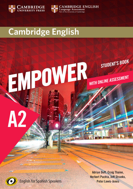 Cambridge English Empower for Spanish Speakers A2 Student's Book with Online Assessment and Practice
