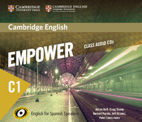 Cambridge English Empower for Spanish Speakers C1 Class Audio CDs (5)
