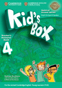 Kid's box level 4 teacher's resource book with audio cds (2) upda