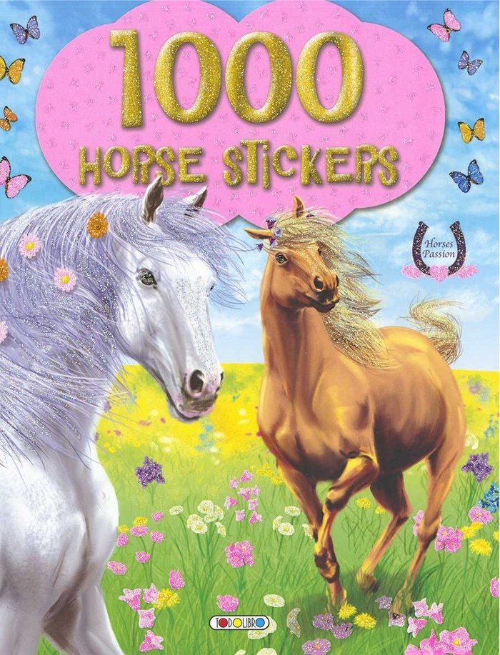 1000 horse stickers