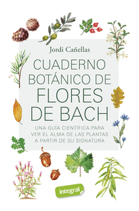 Cuaderno botanico de flores de bach