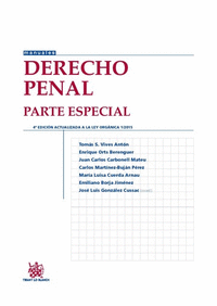 Derecho penal parte especial 4ª edicion 2015