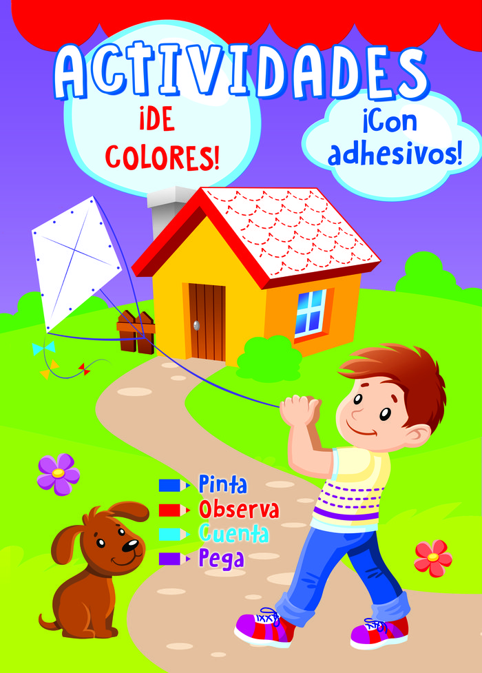 Casa actividades de colores
