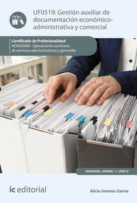 Gestion auxiliar de documentacion economico-administrativa y