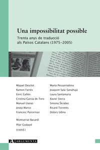 Una impossibilitat possible. Trenta anys de traducció als Països Catalans (1975-2009)