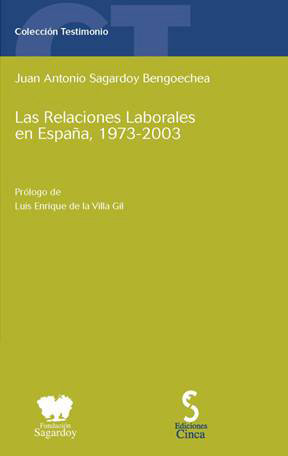 Relaciones laborales españa 1973-2003,las