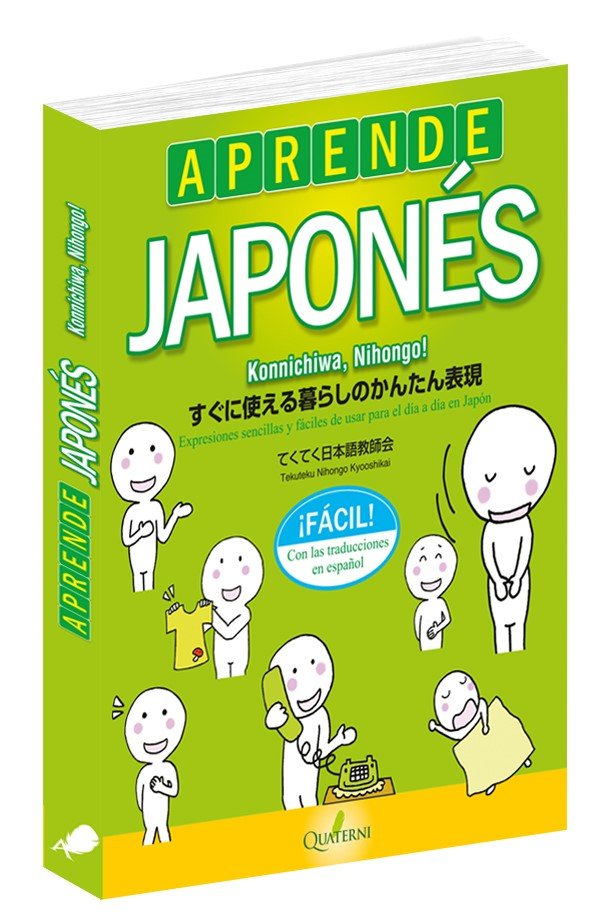 Aprende japonés fácil. Konnichiwa, Nihongo! - Librería El Delirio del  Hidalgo