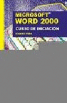Word 2000 curso de iniciacion