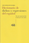 Diccionario de dichos y expresiones del español