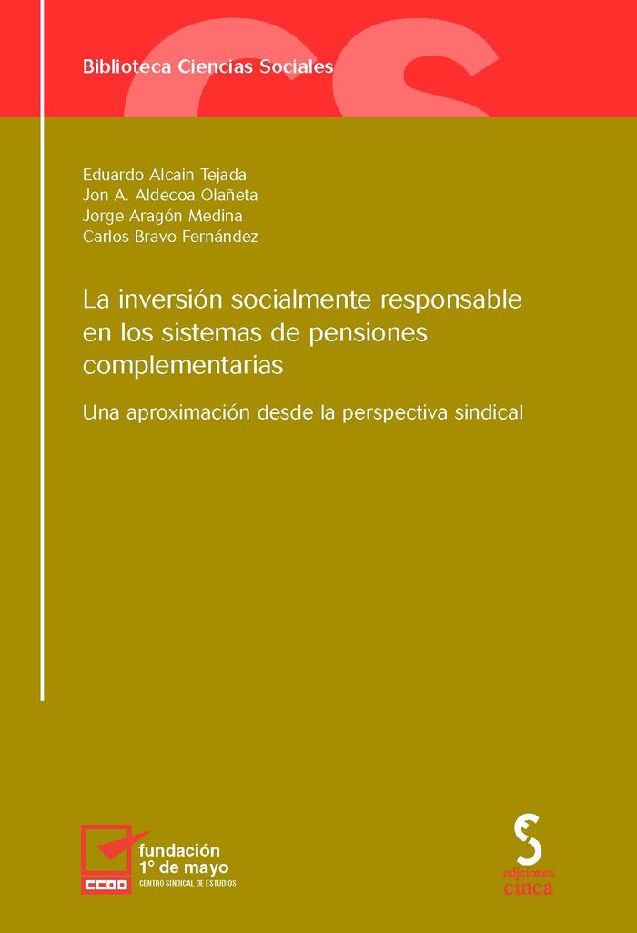 La inversión socialmente responsable en los sistemas de pensiones complementarias